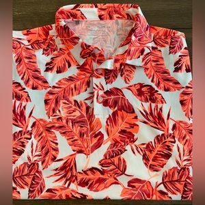 Under Armour Palm Leaf‎ The Playoff Polo Size XL New Without Tags